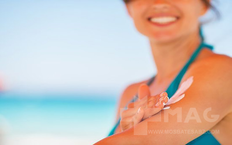 پاک کردن کامل ضد آفتاب