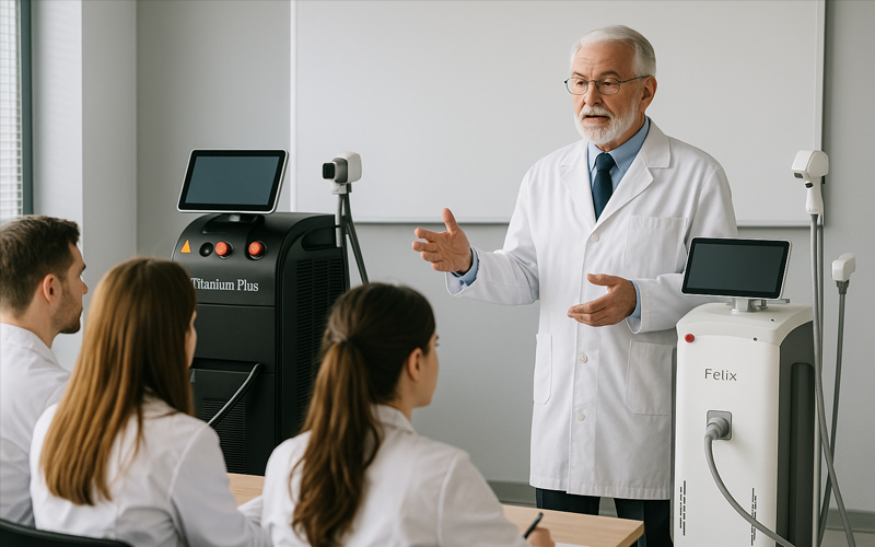 دوره لیزر موهای زائد