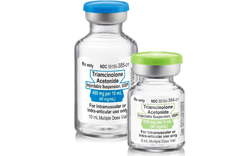 آمپول تریامسینولون برای کاهش التهاب، خارش و واکنشهای آلرژیک استفاده میشود.