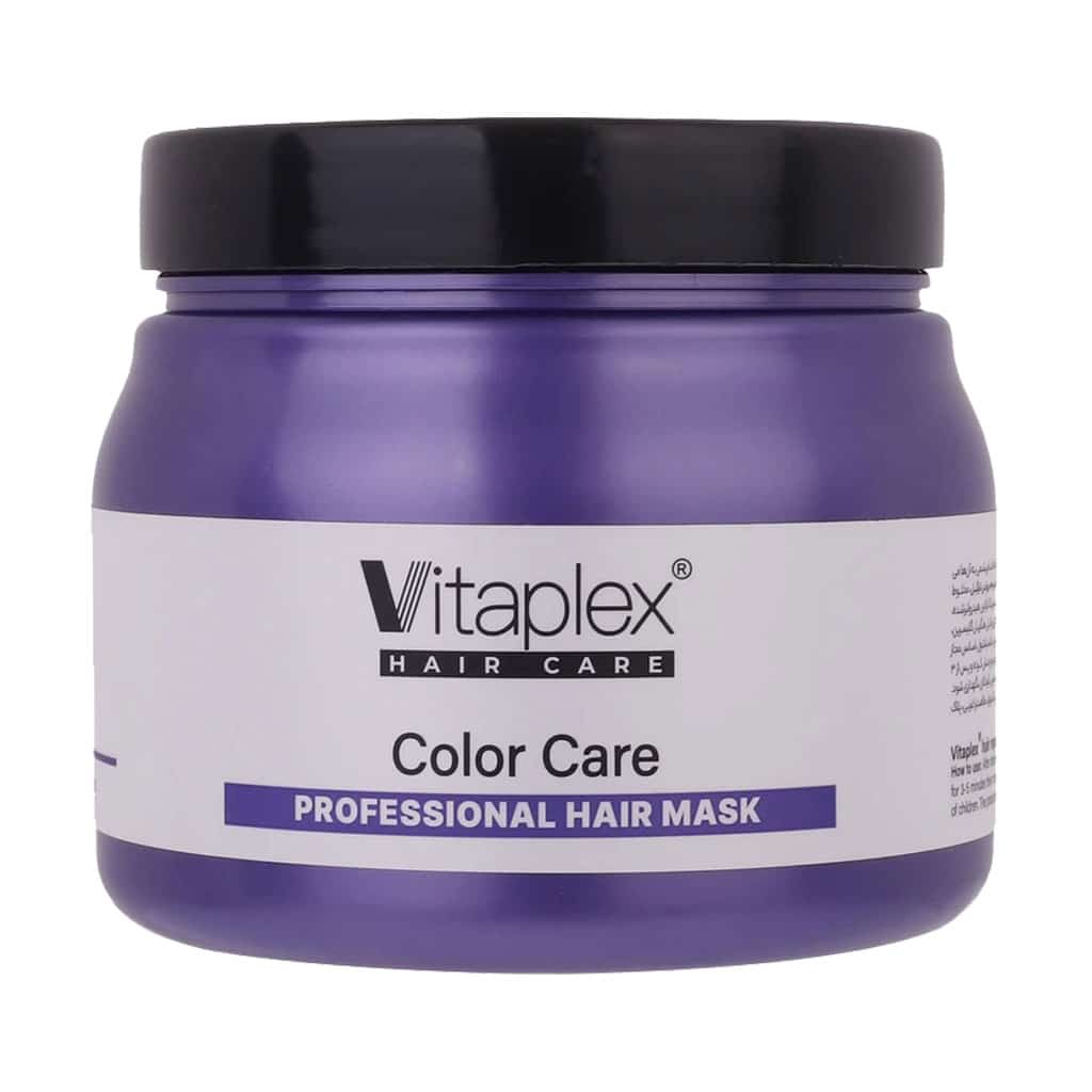 ماسک ترمیم کننده موهای رنگ شده ویتاپلکس 500 میلی لیتر