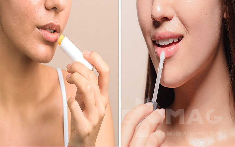 تفاوت بالم لب و رژ لب