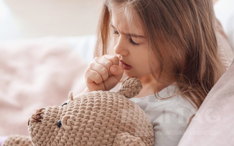 درمان سرفه کودکان در خانه