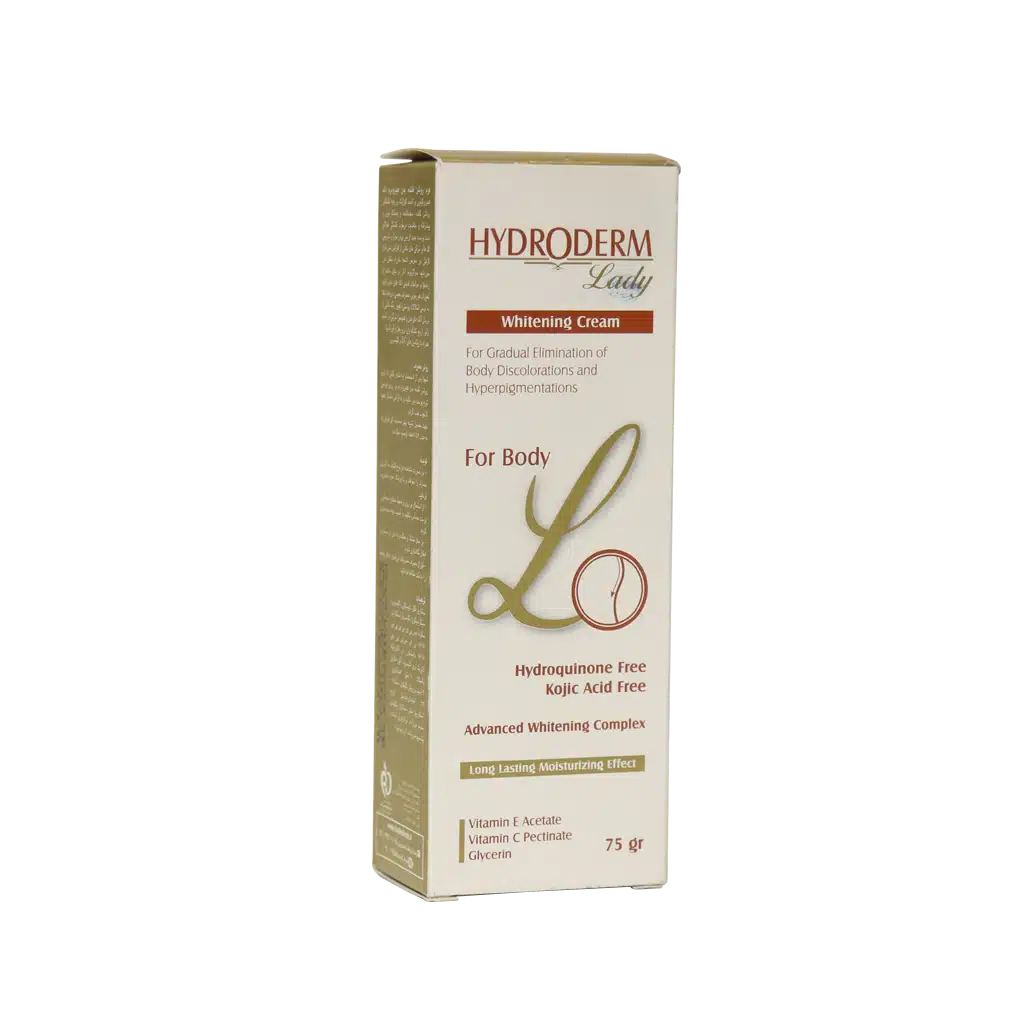 کرم روشن کننده بدن هیدرودرم ۷۵ گرم