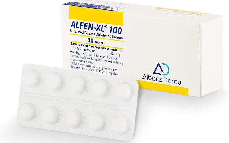 قرص آلفن ایکس ال برای کاهش درد، التهاب و تب کاربرد دارد.