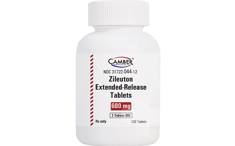 تصویر قوطی قرص زیلوتون برای تسکین آسم یا آلرژی