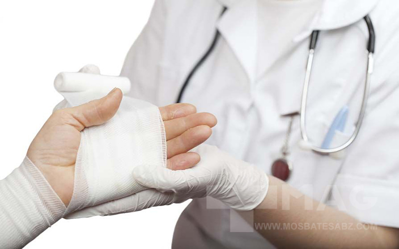 علت دیر خوب شدن زخم دست