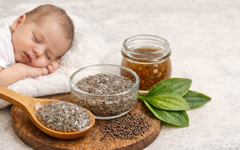 خواص بارهنگ برای نوزاد