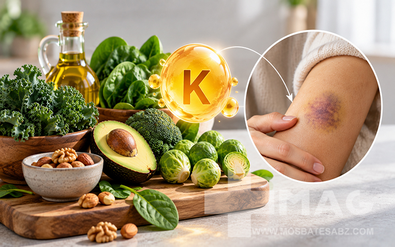 علت کمبود ویتامین K در بدن چیست؟