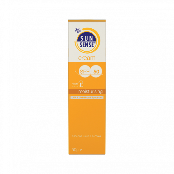 کرم ضد آفتاب سان سنس SFP50 ایگو مناسب پوست های معمولی و خشک ۵۰ گرم