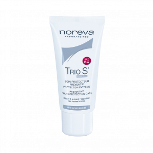کرم ضد آفتاب و ضد لک نوروا مدل تریو اس SPF50 مناسب انواع پوست ۵۰ میلی لیتر