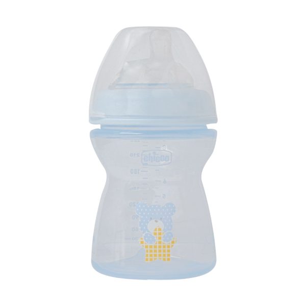 شیشه شیر نچرال فیلینگ ۲+ چیکو مناسب نوزادان بالای ۲ ماه