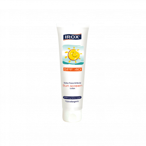 لوسیون ضد آفتاب کودک SPF40 ایروکس ۱۰۰ گرم