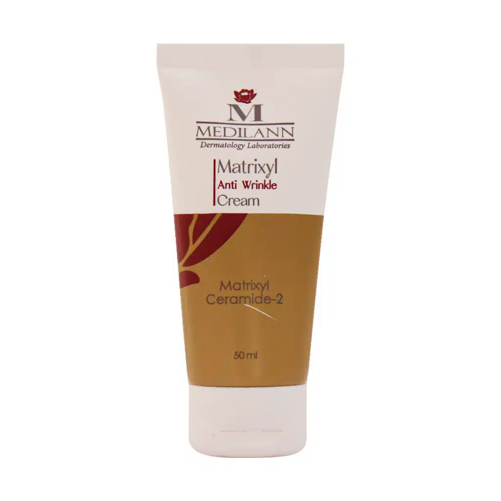 Medilann-Matrixyl-Anti-Wrinkle-Cream-All-Skins-۵۰-ml.jpg.webp کرم ضد چروک ماتریکسیل مدیلن مناسب انواع پوست ۵۰ میلی لیتر