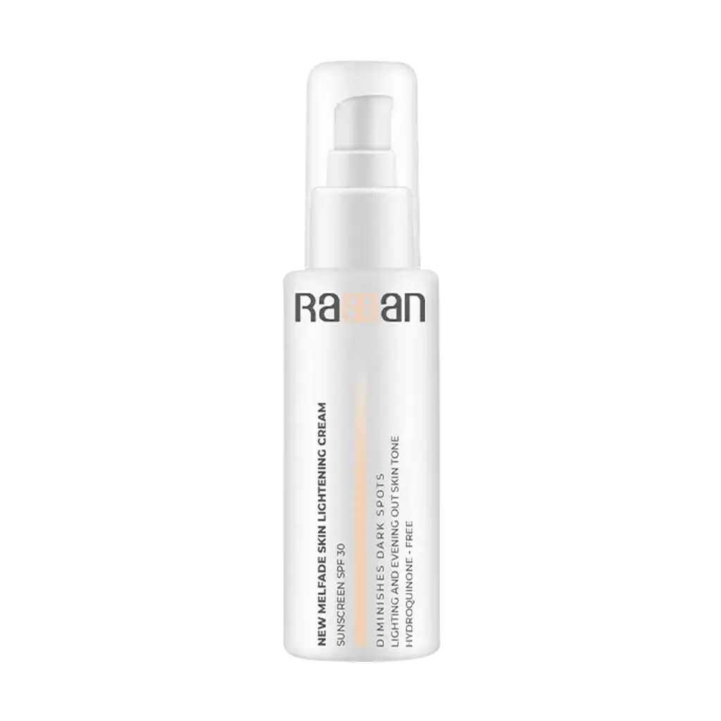 Rassan New Melfade Skin Lightening Cream SPF30 30 ml قیمت کرم روشن کننده نیو ملفید SPF30 راسن