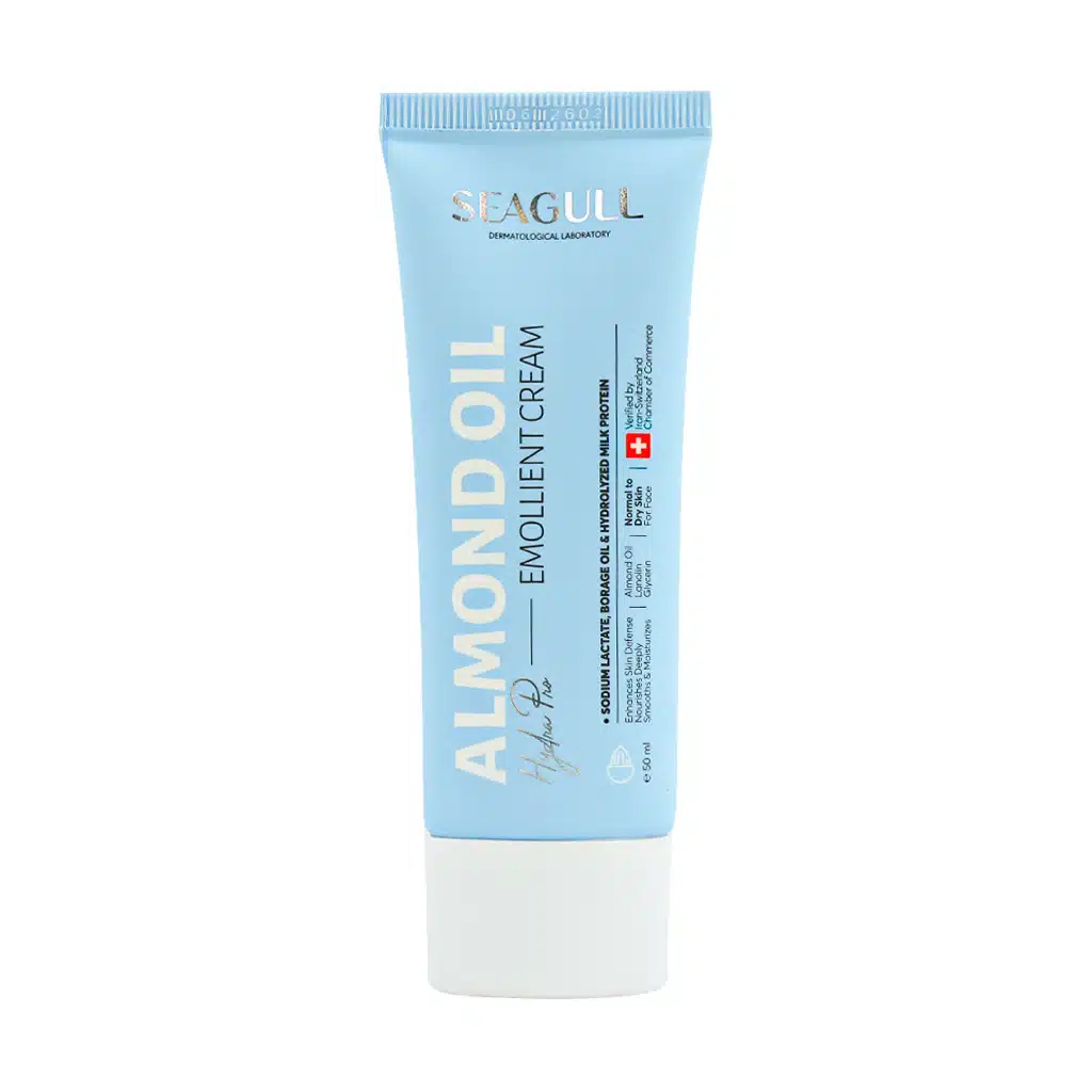 Seagull-Emollient-Cream-With-Almond-Oil-50-ml-1.jpg.webp کرم نرم کننده بادام سی گل مناسب پوست های معمولی تا خشک ۵۰ میلی لیتر