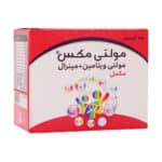 قیمت کپسول مولتی ویتامین مینرال مولتی مکس شهردارو
