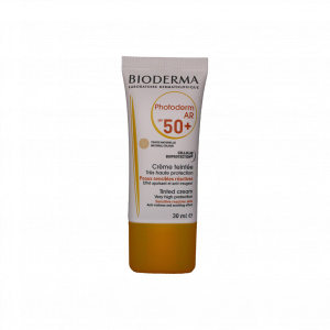 کرم ضد آفتاب فتودرم ای آر رنگی بایودرما ⁺SPF50 مناسب پوست های حساس و مستعد قرمزی ۳۰ میلی لیتر