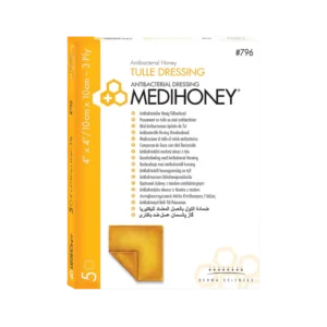 پانسمان گاز عسل مدی هانی ۱۰×۱۰ سانتی متر کد ۷۹۶