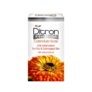 صابون کالاندولا دیترون مناسب پوست های خشک و آسیب دیده ۱۲۵ گرم