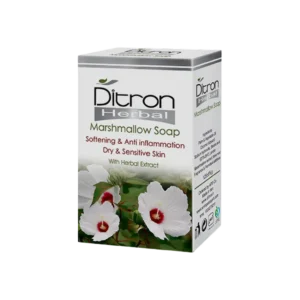 صابون گل ختمی دیترون مناسب پوست های خشک و حساس ۱۲۵ گرم