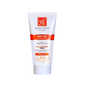 کرم ضد آفتاب فیزیکال SPF30 مای مناسب پوست های معمولی تا خشک 50 میلی لیتر