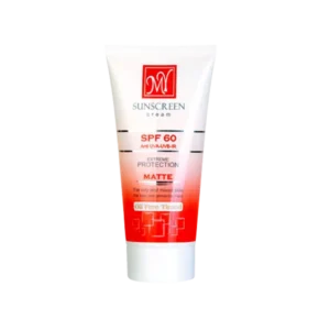 کرم ضد آفتاب فاقد چربی SPF60 مای مناسب پوست های چرب و مختلط ۵۰ میلی لیتر