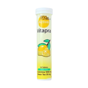 قرص جوشان ال کارنیتین و چای سبز ویتاپرا ۲۰ عددی