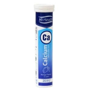 قرص جوشان کلسیم 500 میلی گرم های هلث ۲۰ عددی