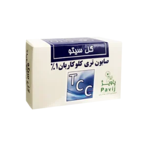 صابون تری کلوکاربان 1 درصد گل سیتو ۱۰۰ گرم