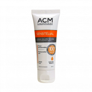 کرم ضد آفتاب سن سی تلیال SPF100 ای سی ام مناسب پوست های معمولی تا خشک ۴۰ میلی لیتر