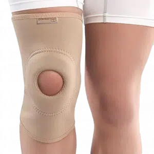 زانو بند طبی نئوپرنی چهار فنره پاک سمن کد ۰۸۵