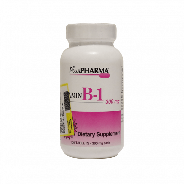 قرص ویتامین B1 300 میلی گرم پلاس فارما
