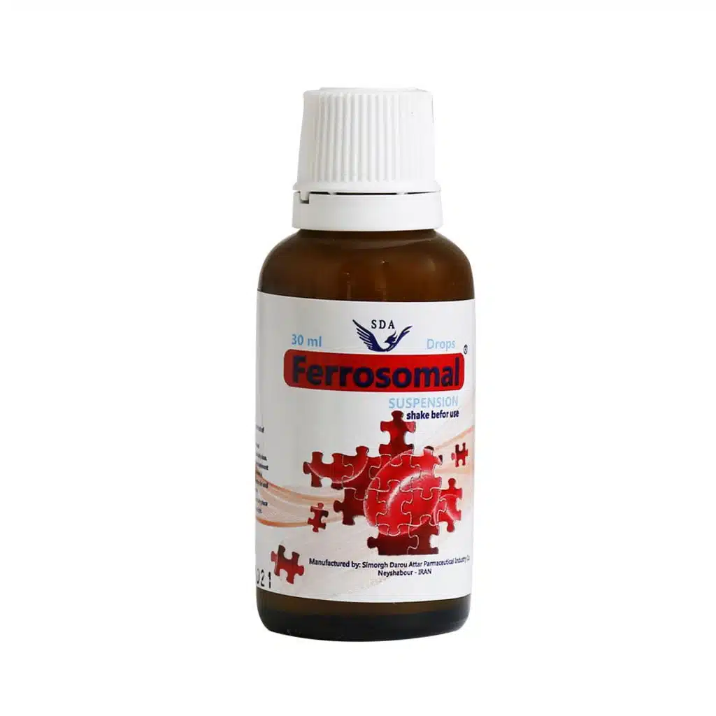 Simorgh-Darou-Attar-Ferosomal-Iron-Drop-30-ml.jpg.webp قطره آهن فروزومال 7 میلی گرم سیمرغ دارو عطار 30 میلی لیتر