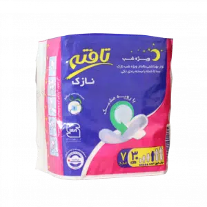 نوار بهداشتی بالدار ویژه شب تافته 10 عددی