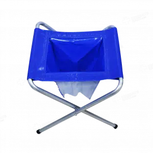 توالت فرنگی مسافرتی برزنتی قیف دار