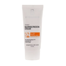 کرم ضد آفتاب +SPF50 بیزانس مناسب پوست خشک و حساس