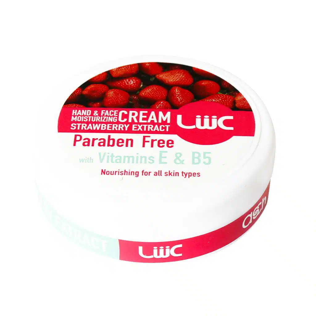 Asch-Moisturizing-Body-And-Hand-And-Face-Strawberry-Cream.jpg.webp کرم مرطوب کننده توت فرنگی عش حاوی ویتامین E و B5