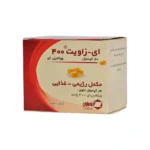 کپسول ای زاویت 400 واحد زهراوی حاوی ویتامین E بسته 50 عددی