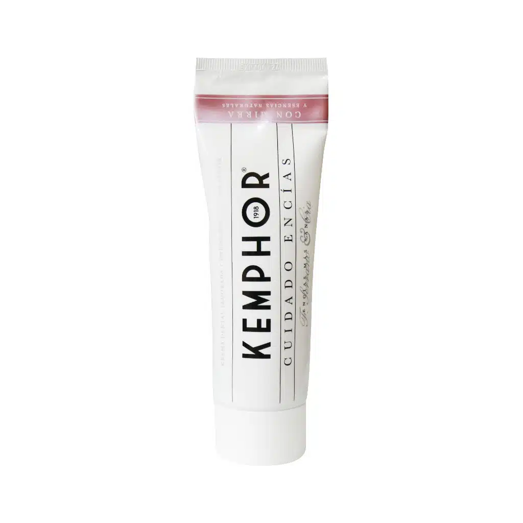 Kemphor-Gum-Care-1918-Toothpaste-75ml.jpg.webp خمیر دندان محافظ لثه 1918کمفور 75 میلی لیتر