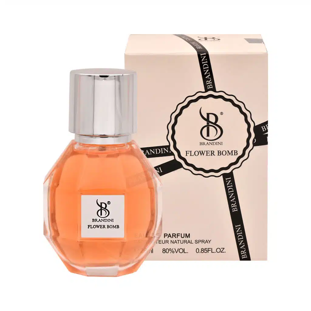 Brandini-Flower-Bomb-Eau-De-Parfum-25-ml.jpg.webp عطرجیبی زنانه Flower Bomb برندینی 25 میلی لیتر
