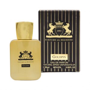عطر جیبی مردانه Goldpin برندینی 25 میلی لیتر