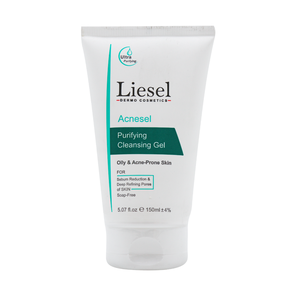 Liesel Acnesel Purifying Cleasing Gel 150 ml قیمت ژل شستشوی پوست چرب آکنه سل لایسل