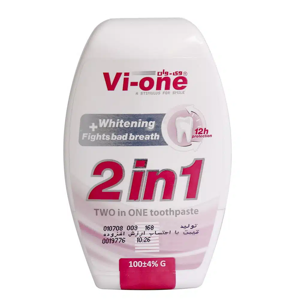 24-1.jpg.webp خمیر دندان 1×2 وی وان سفید کننده و کاهش دهنده بوی بد دهان 100 گرم