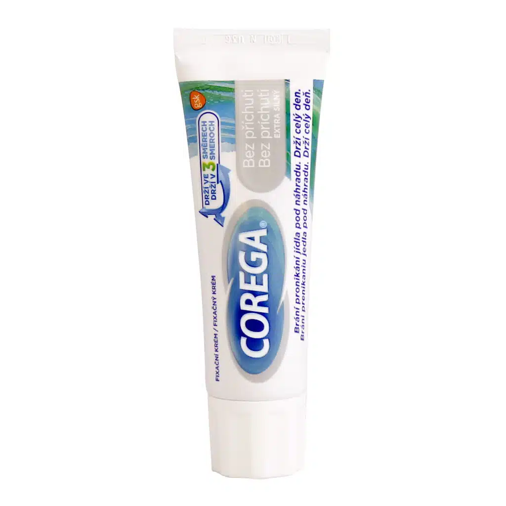 Corega-Bez-Prichuti-Denture-Fixative-Cream-40-g.jpg.webp چسب دندان مصنوعی کورگا 40 گرم