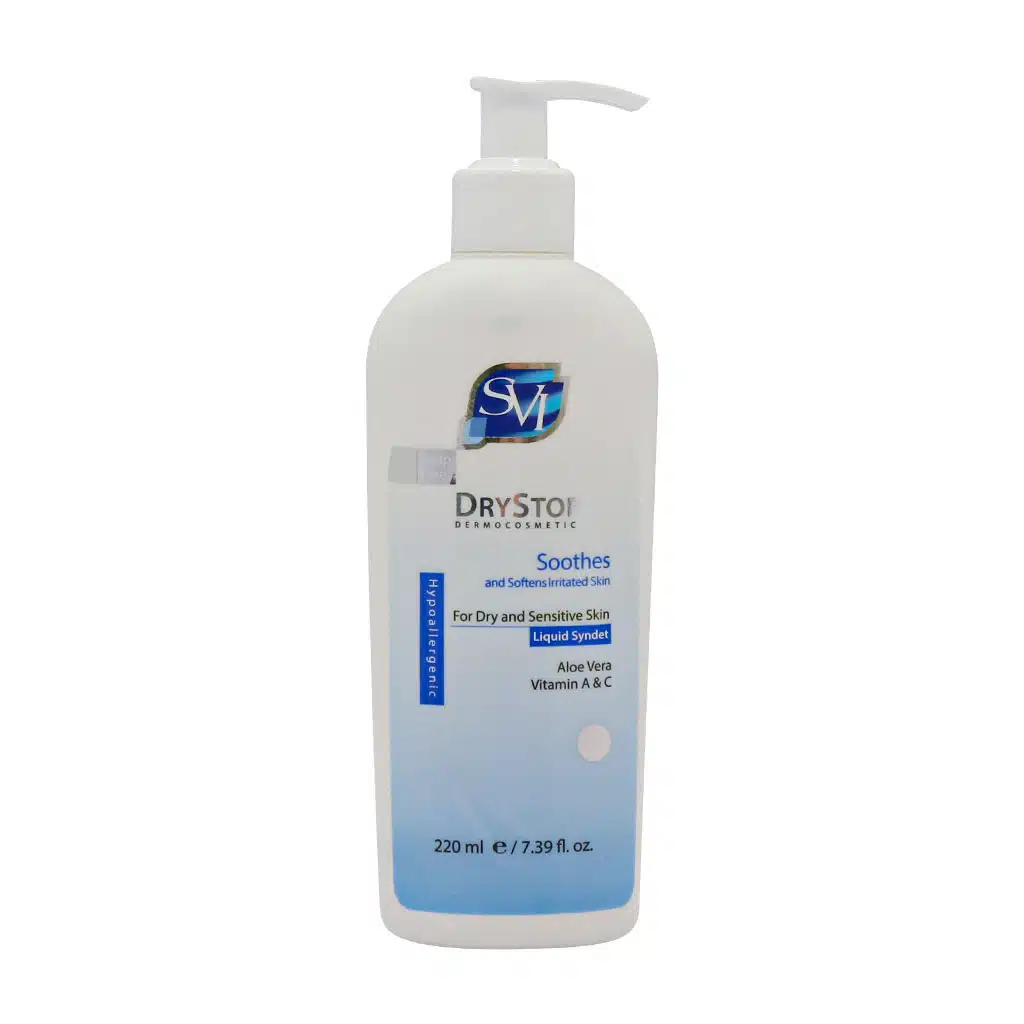 SVI-Dry-Stop-Liquid-Cleaning-for-Dry-and-Sensitive-Skin-220-ml.jpg.webp پن مایع غیرصابونی درای استاپ اس وی آی 220 میلی لیتر