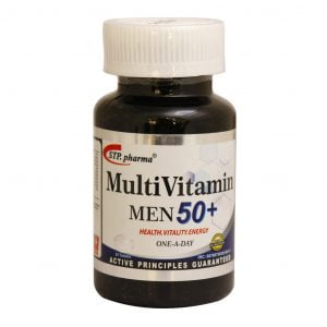 مولتی ویتامین مردان بالای 50 سال اس تی پی فارما 30 عدد