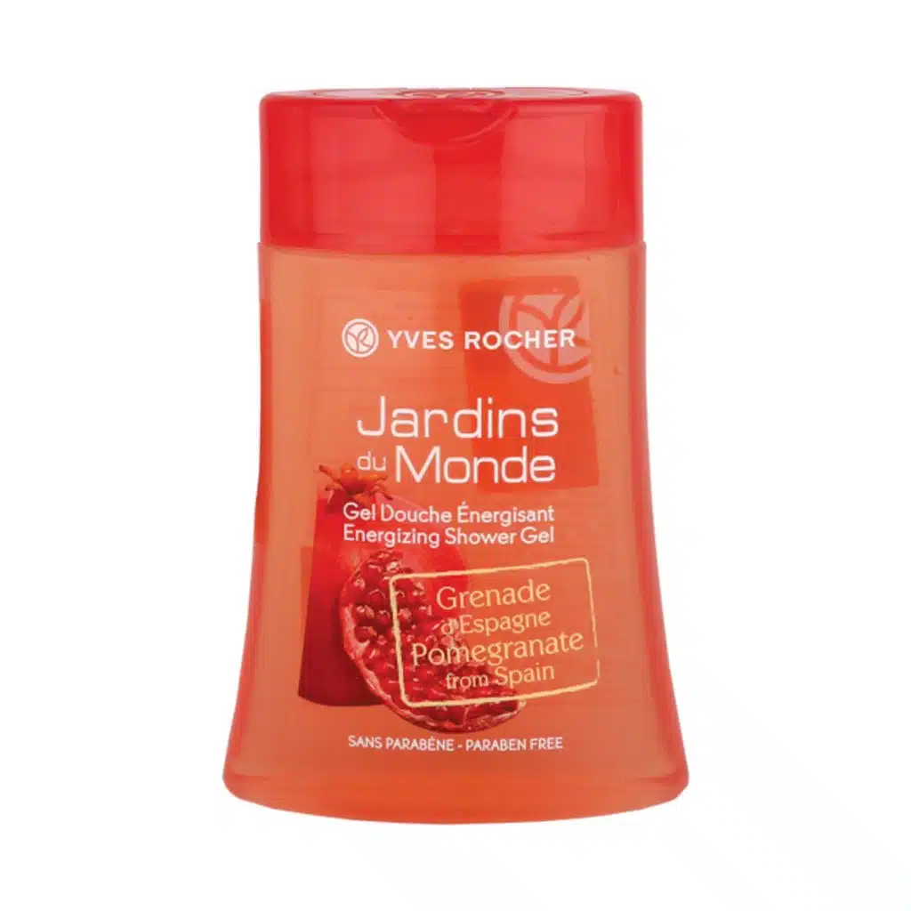Yves-Rocher-Jardins-du-Monde-Pomegranate-Shower-Gel-200.jpg.webp شامپو بدن با رایحه انار ایوروشه 200 میلی لیتر
