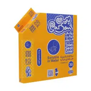 روکش توالت فرنگی یکبار مصرف پرسان قابل حل در آب