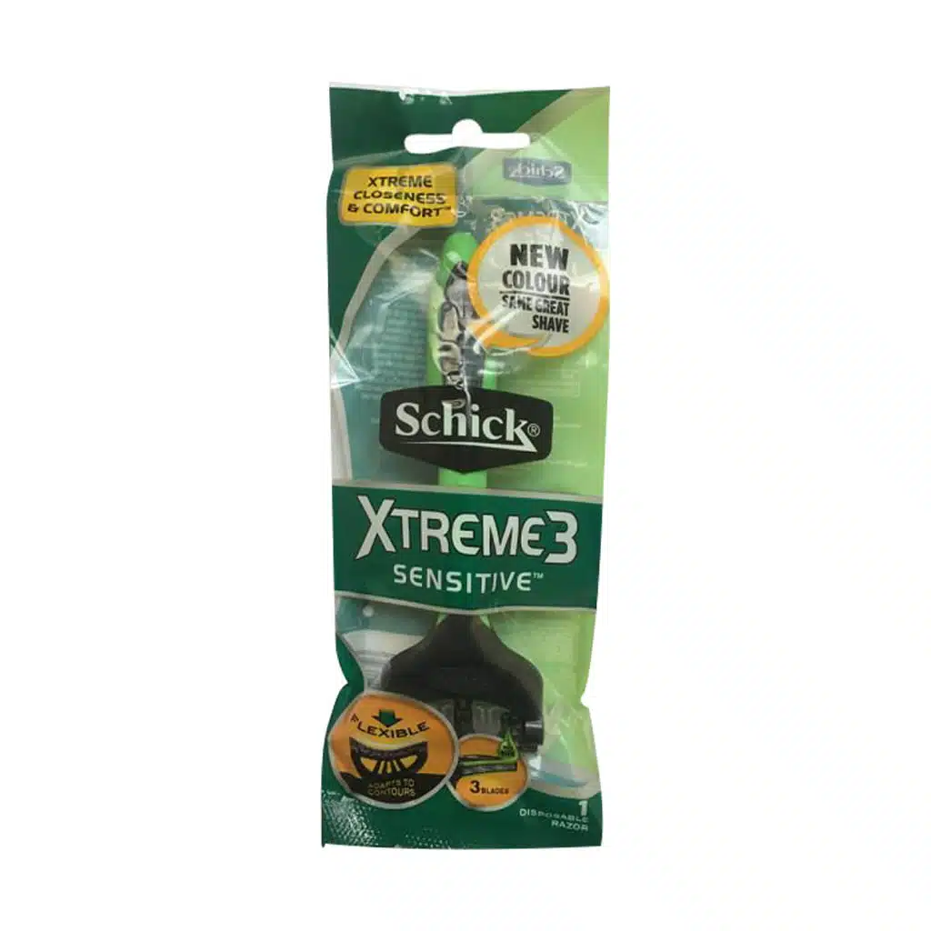 Schick-Xtreme-3-Blade-for-Men.jpg.webp خودتراش مردانه شیک مدل اکستریم 3 تک عددی
