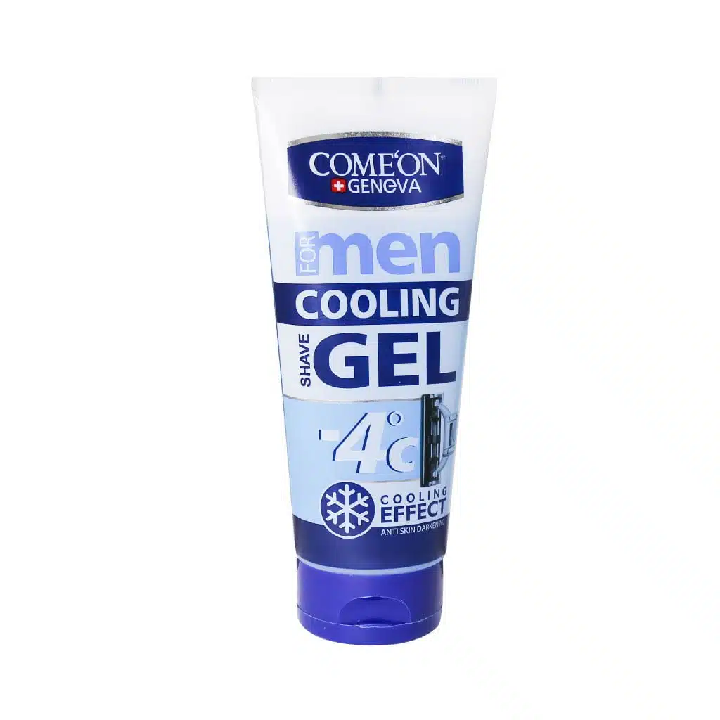 Comeon-Cooling-Shave-Gel.jpg.webp ژل اصلاح خنک کننده کامان 175 میلی لیتر